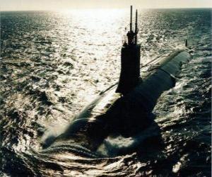 yapboz Askeri denizaltı